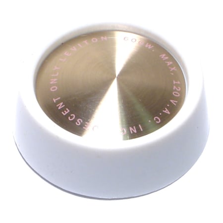 Midwest Fastener White Plastic Rotary Click Dimmer Knobs 6PK 77985